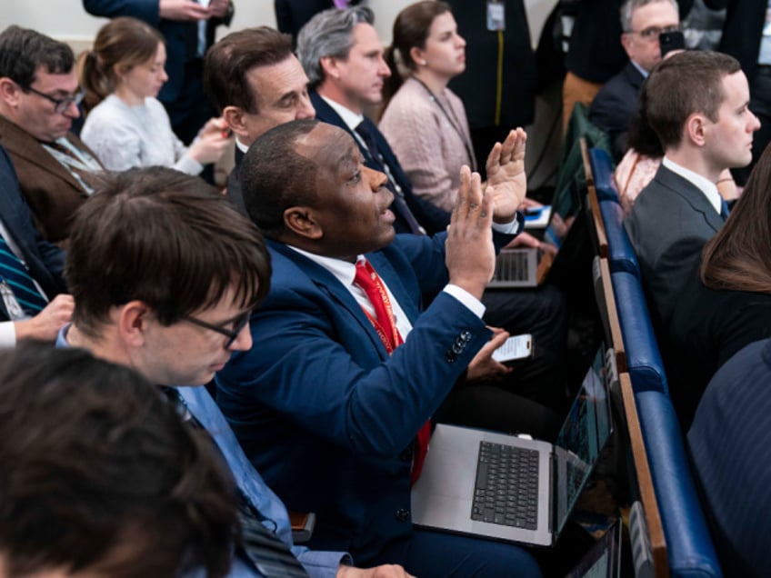 watch karine jean pierre leaves white house press briefing after refusing african reporter