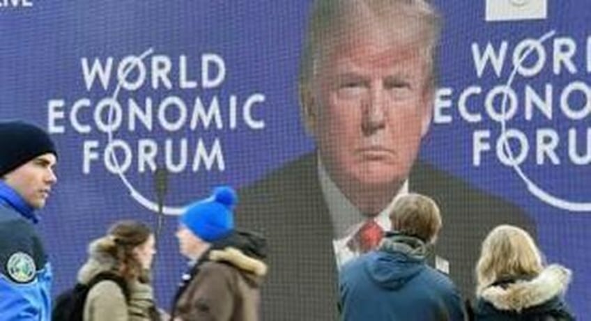 watch live president trump addresses wef globalists in davos