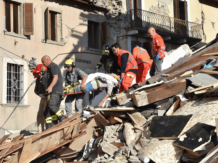 watch major quake devastates italian towns 120 dead thousands homeless