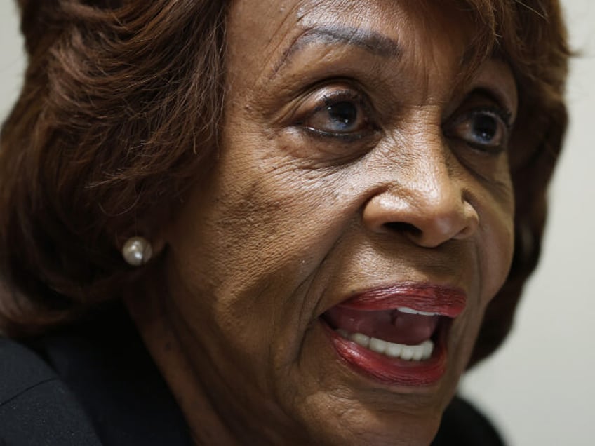 U.S. Rep. Maxine Waters (D-CA) speaks during a hearing before the House Committee on Rules