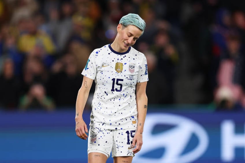 watch megan rapinoe blasted for laughing after missed penalty kick that ended world cup bid