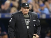 WATCH: MLB Umpire Hit in the Head by Line Drive, Forced to Leave Game
