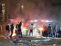 Watch: Mobs Of Violent African Migrants Riot, Attack Police In Holland