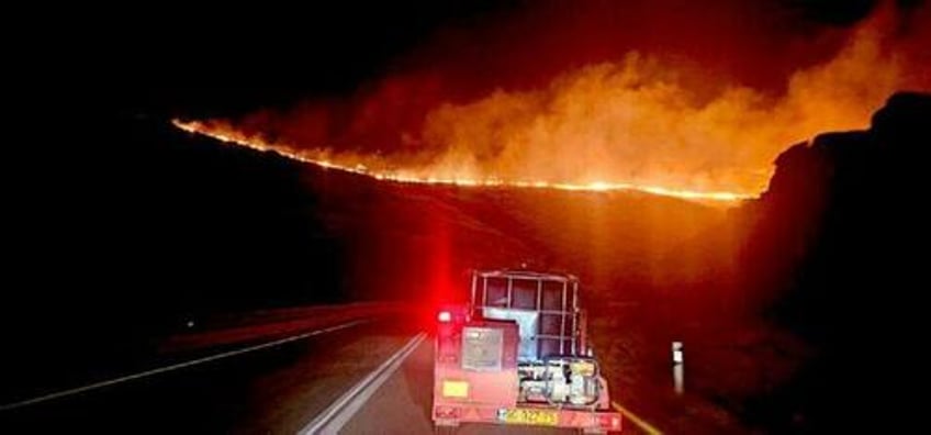 watch northern israel is literally on fire after hezbollah attacks