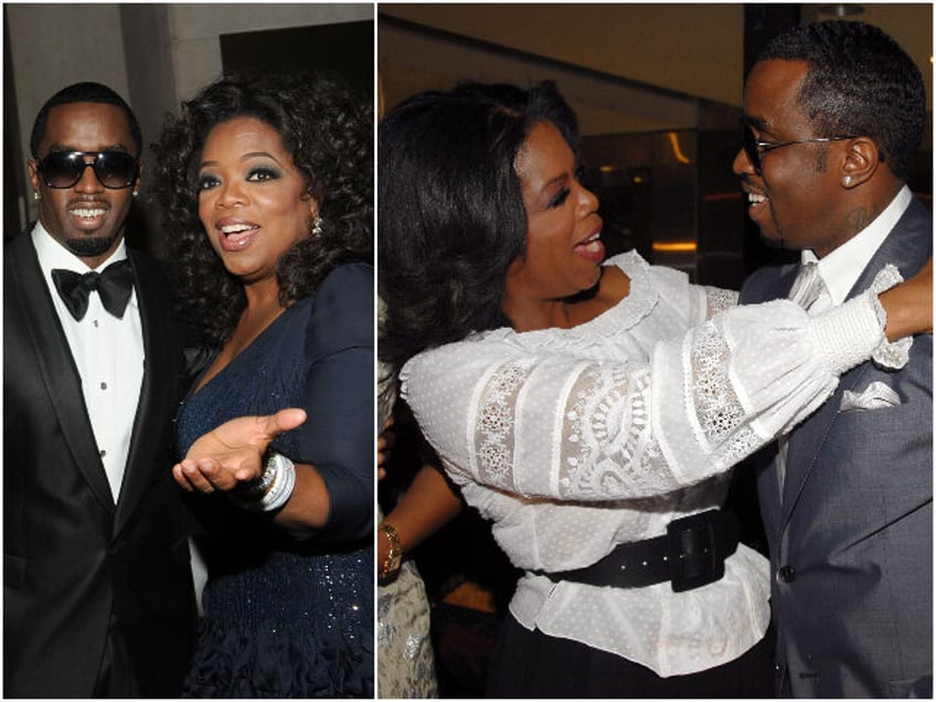 Sean Combs and Oprah Winfrey attend(s) THE METROPOLITAN MUSEUM OF ART'S Spring 2010 C
