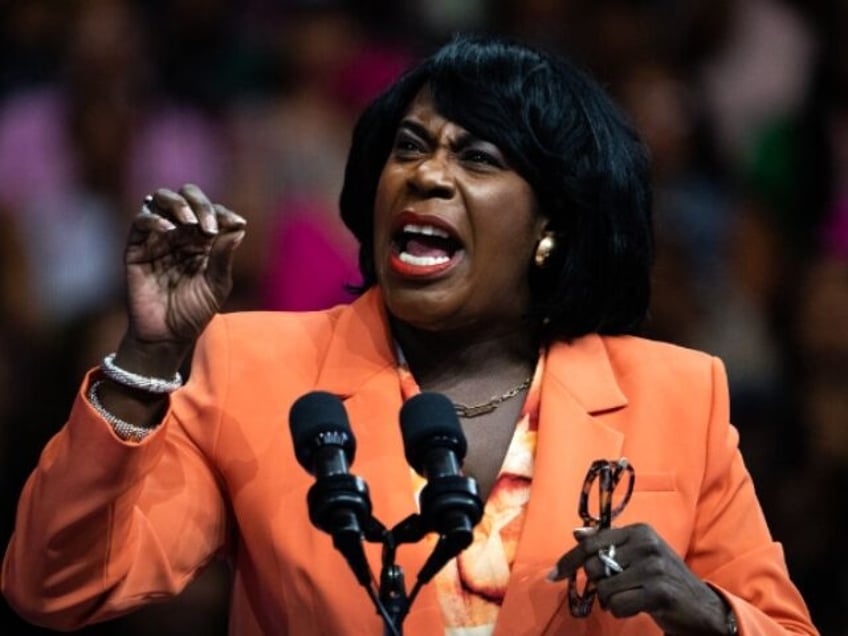 UNITED STATES - AUGUST 6: Cherelle Parker, mayor of Philadelphia, speaks during a rally to