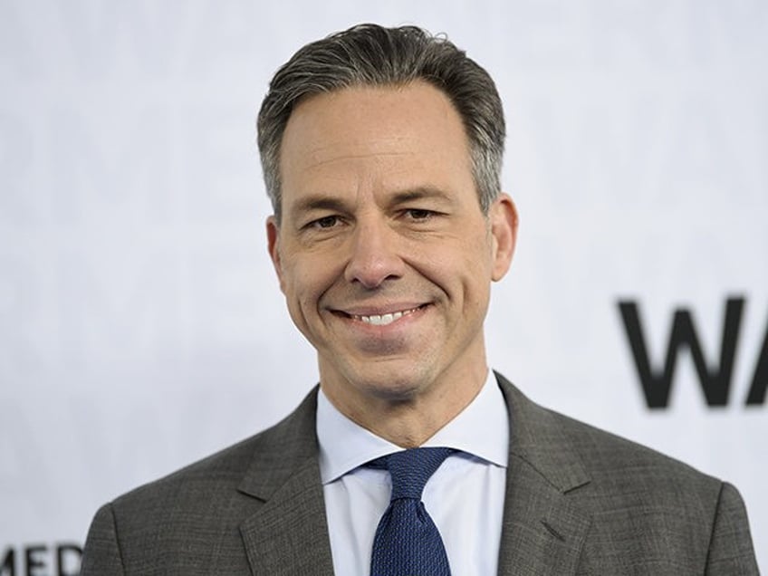 CNN news anchor Jake Tapper attends the WarnerMedia Upfront at Madison Square Garden on We