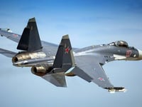 Watch: Russian Su-35 Jet Reportedly Shot Down Over Crimea