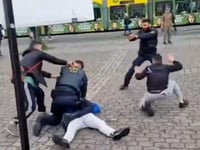 Watch: Shocking Video Shows German Politician Stabbed During Campaign Event In Mannheim