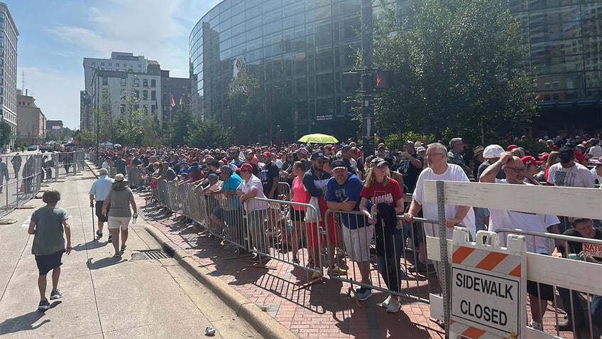 Trump Rally Crowd