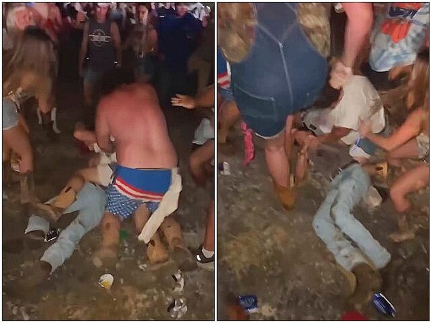 watch three men brutally beat teen at alabama country music festival