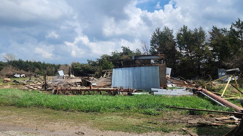 Tornado damage