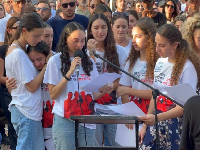 watch uk born mother daughters buried together in israel victims of hamas terror oct 7