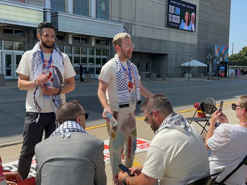 watch uncommitted pro palestinian delegates demand dnc speaking slot wont speak to breitbart