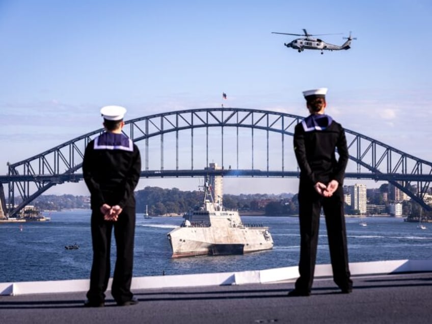 watch us navy ready for historic commissioning of uss canberra in australia