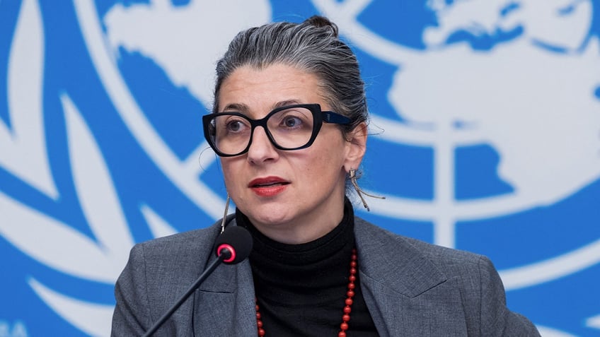 Francesca Albanese speaking