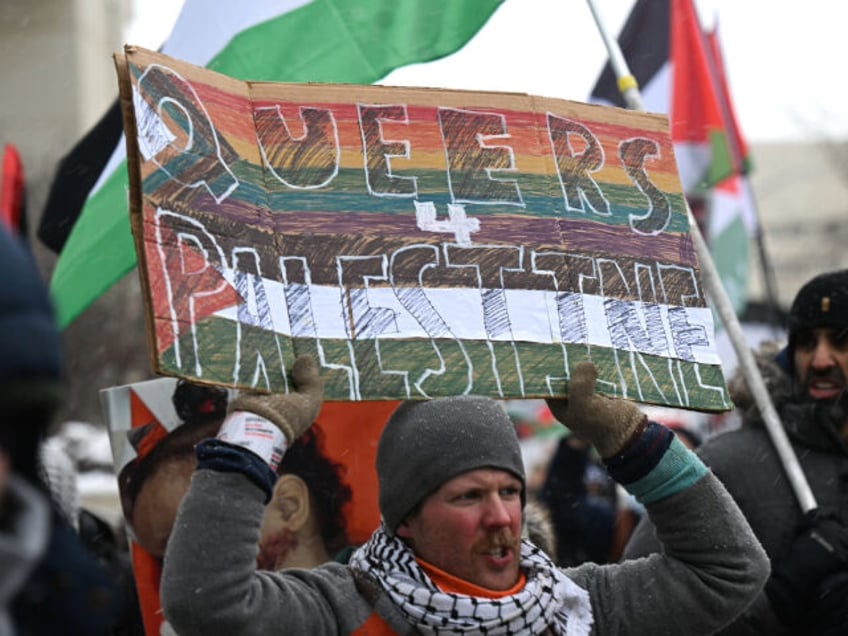 Pro-Palestinian Solidarity Rally In Edmonton