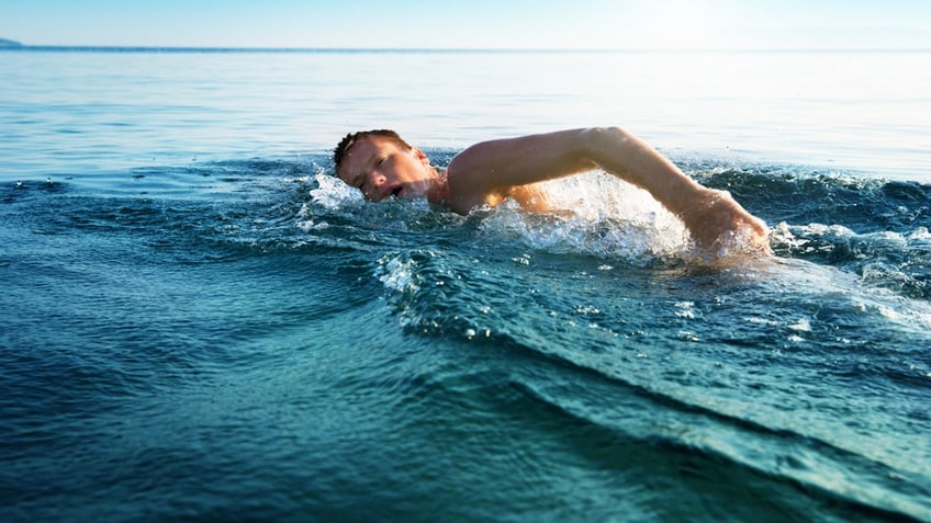 Swimming ocean