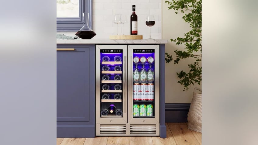 This wine cooler is a great option to store your wines.