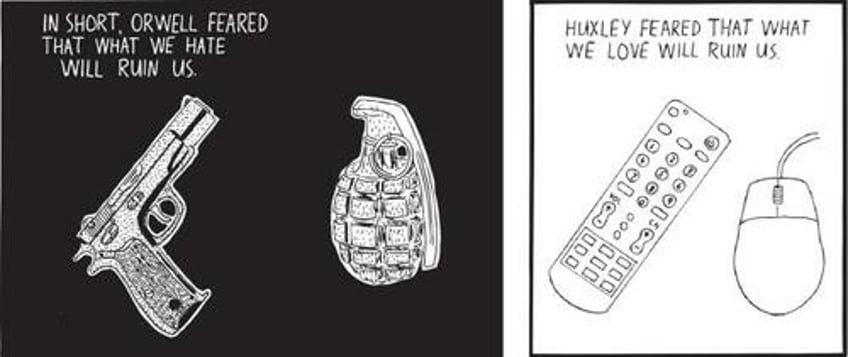 we are being amused abused to death