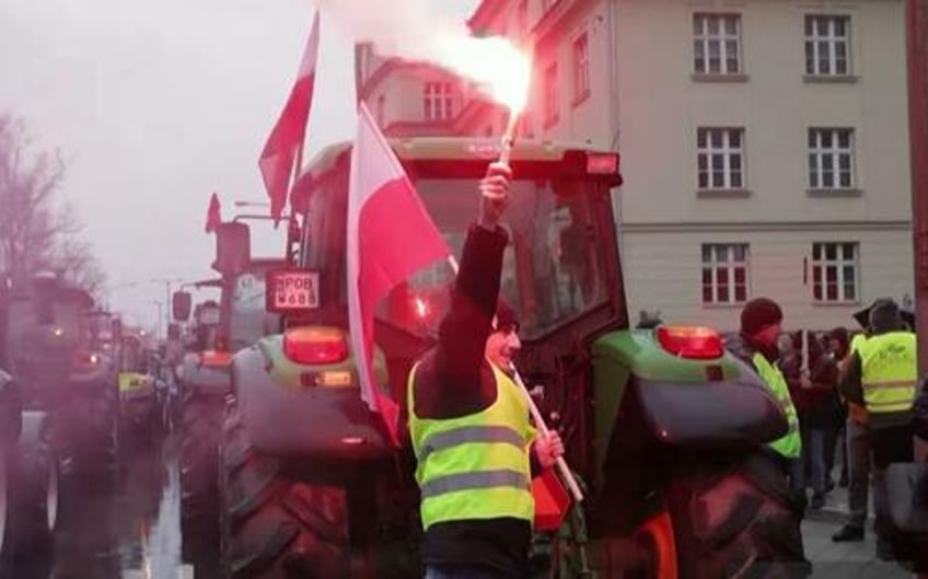 we have no other choice pissed off polish farmers launch 30 day protest across country ukraine border crossings