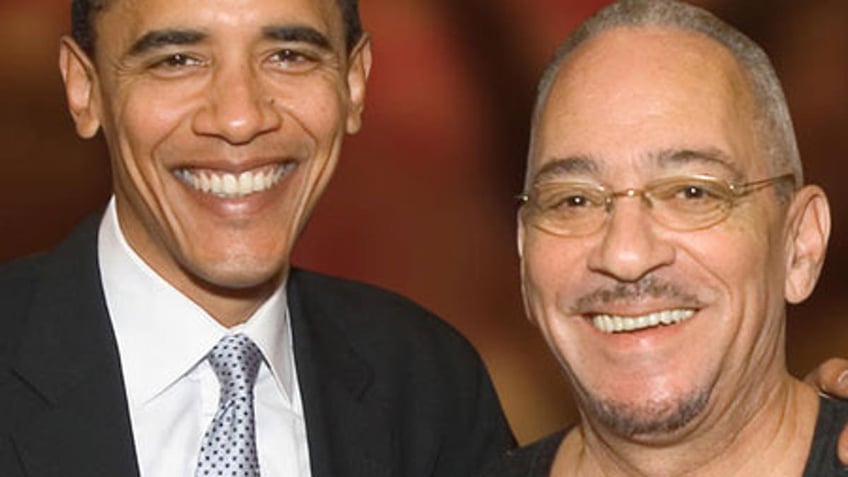 Former President Obama, left, and Rev. Jeremiah Wright.