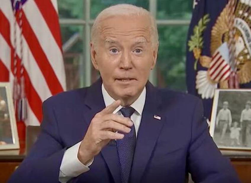 we settle our differences at the battle box biden oval office speech marred by latest huge gaffe