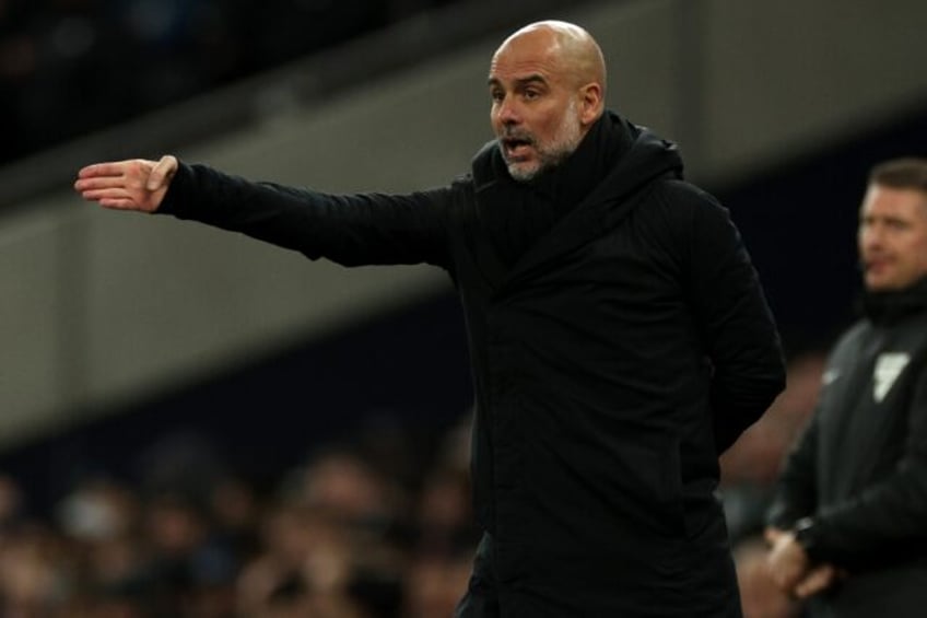 Manchester City manager Pep Guardiola