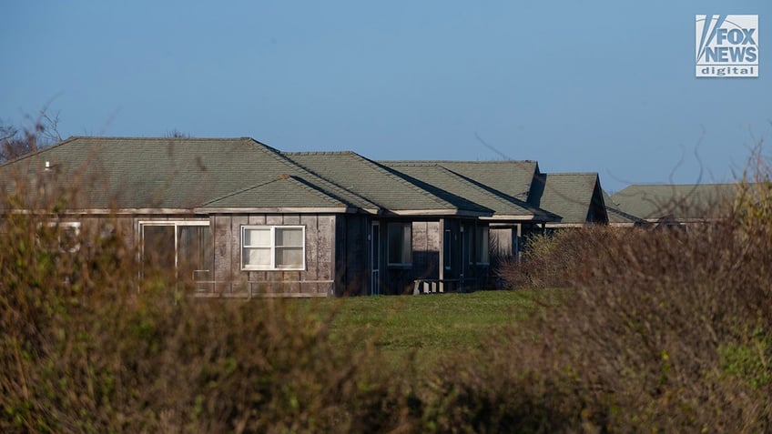 A general view of seaside cottages in East Hampton, New York