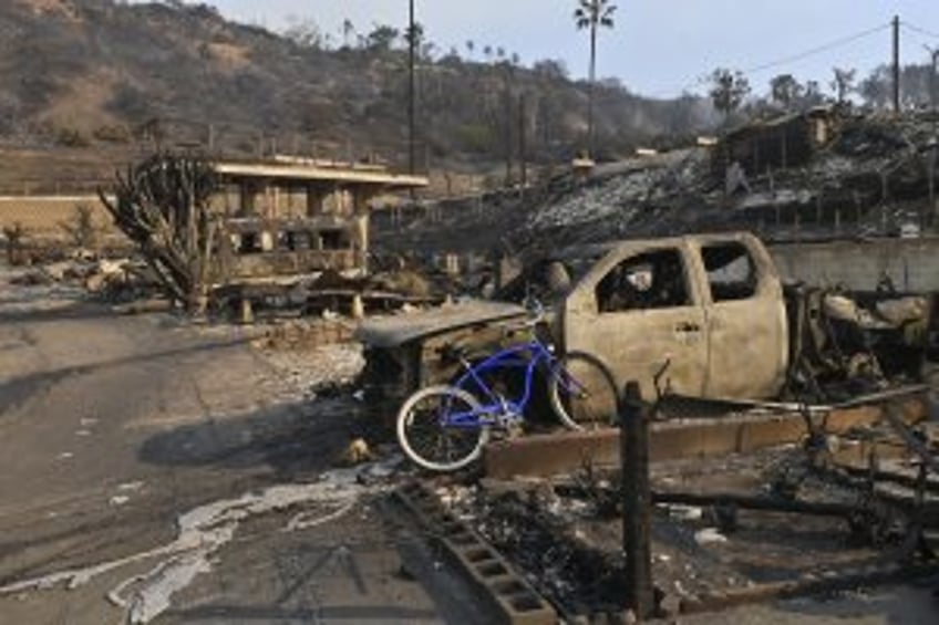 Weary California fire victims facing more fierce winds, red flag warning