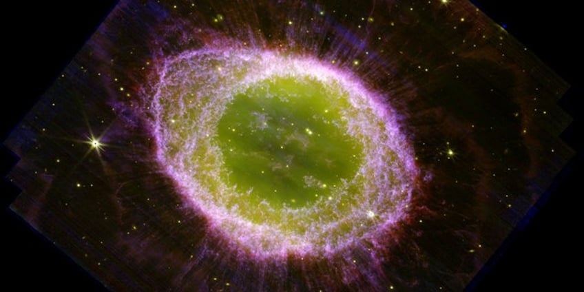 webb space telescope captures stunning shots of ring nebula