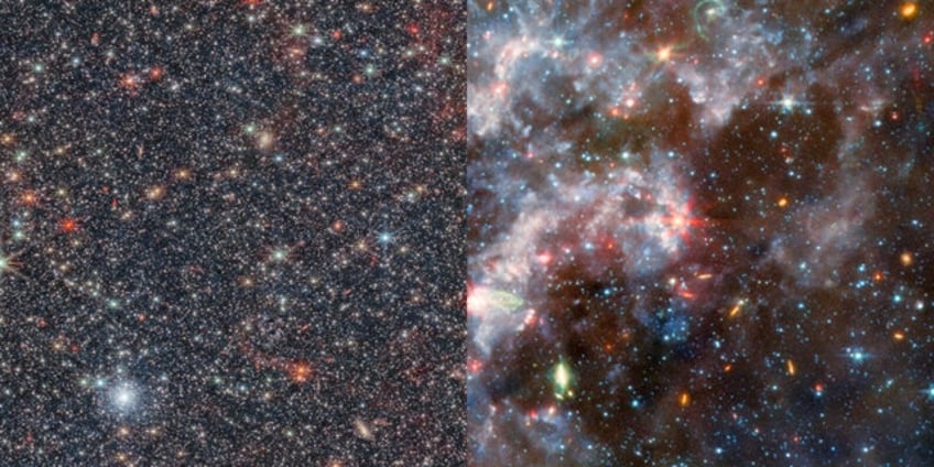 webb space telescope images reveal metallicity in distant galaxy