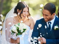 Wedding guests can leave early on one condition, according to an etiquette expert