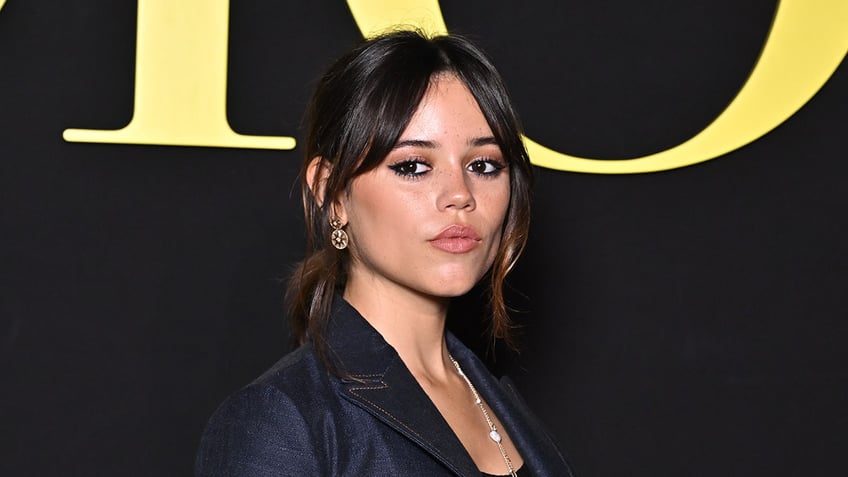 Close up of Jenna Ortega