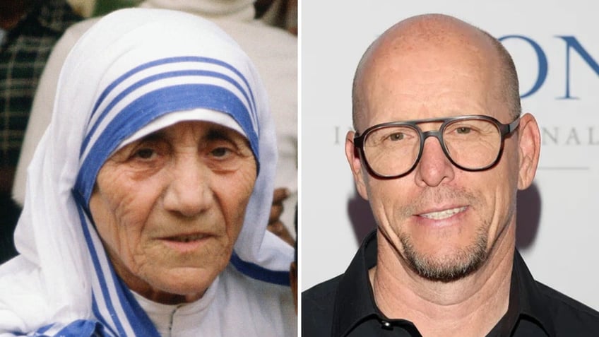 Mother Teresa and James Wahlberg