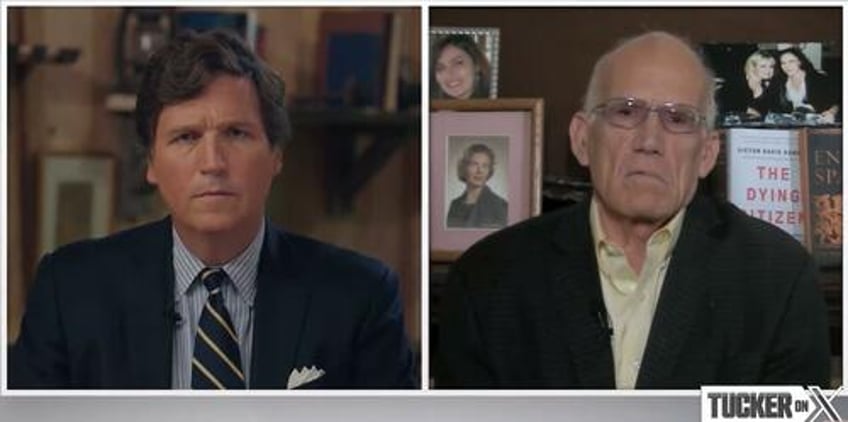 were in the middle of a revolution victor davis hanson warns tucker the next 12 months will be the most explosive in history