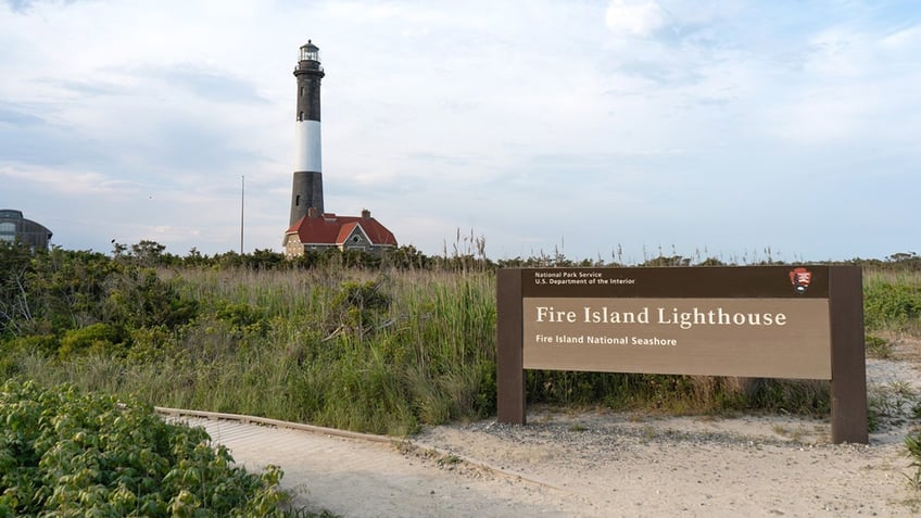 lighthouse at Fire Island National Seashore