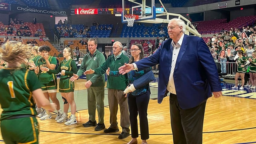 Jim Justice coaches