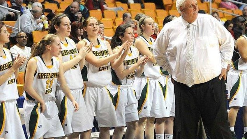 West Virginia Sen. Jim Justice is a women’s basketball coach at Greenbrier East High School and has coached both boys and girls basketball since he was governor of West Virginia. 