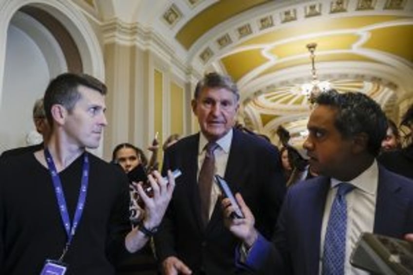 West Virginia's Sen. Manchin says he won't be third-party presidential candidate