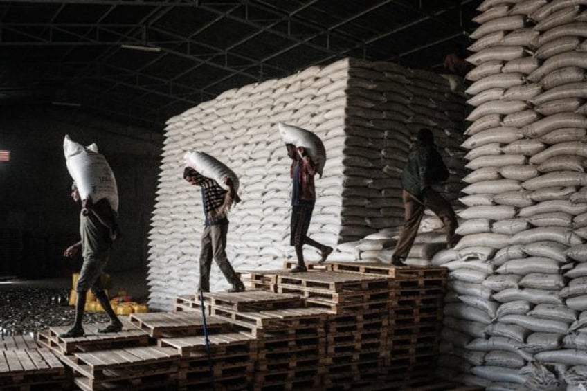 wfp begins test distribution of food aid to ethiopias tigray