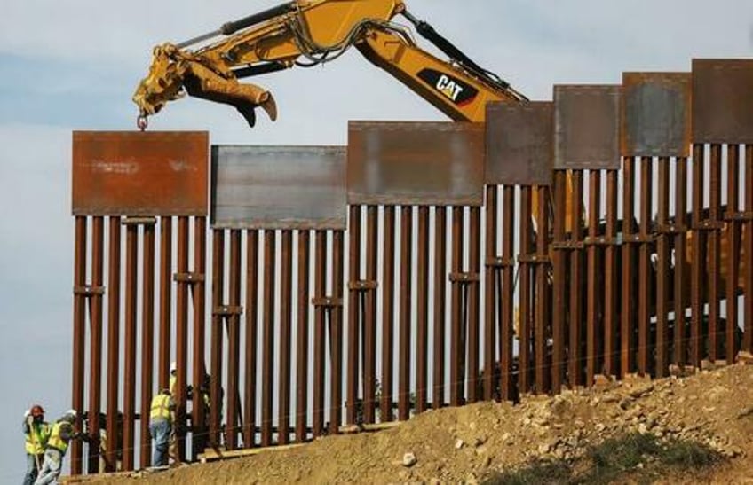 what a steel biden scrambles to sell off trumps uninstalled border wall before finish it act passes