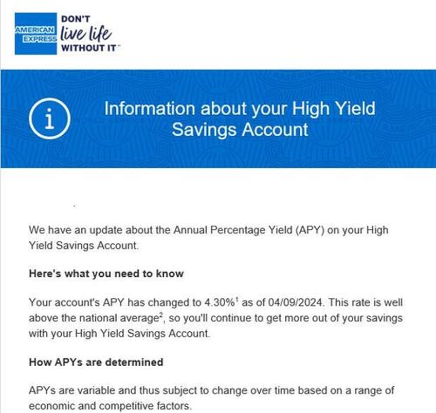 what do they know goldman amex quietly cut rates on savings accounts is the fed next