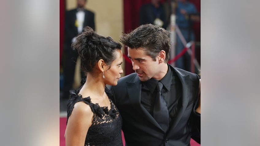 Colin Farrell and Kim Bordenave