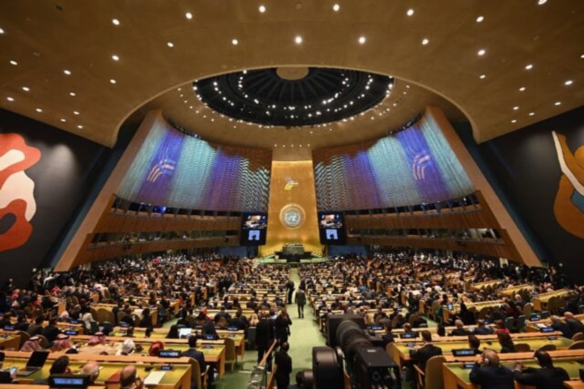 The pact was adopted Sunday by the UN's 193 members at a gathering ahead of the body's cen