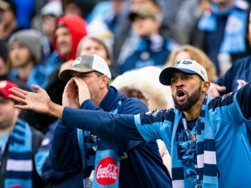 NASHVILLE, TN - DECEMBER 22: Tennessee Titans fans react during the fourth quarter against the New Orleans Saints at Nissan Stadium on December 22, 2019 in Nashville, Tennessee. New Orleans defeats Tennessee 38-28. (Photo by Brett Carlsen/Getty Images)