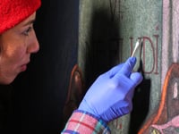 What it takes to clean industrial soot and grime from a Pittsburgh church’s murals