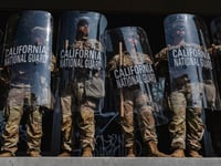 What powers is Trump using to send troops to Los Angeles?