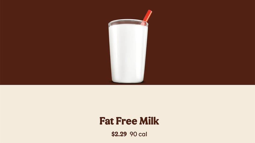 BK fat free milk