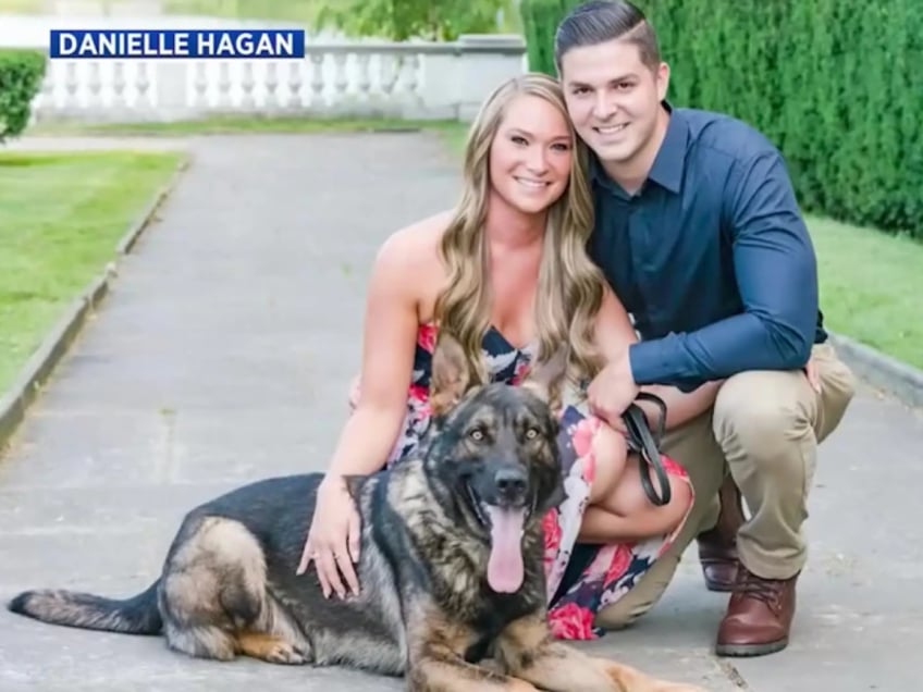 Chad Hagan, an Ohio police officer, has been reunited with Igor, his former K-9 partner, after an emotional and costly battle with the local government (Facebook)..